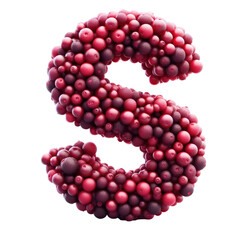 Isolated 3D Letter on a Clear PNG Canvas Generative AI