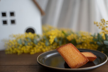 春のフィナンシェ