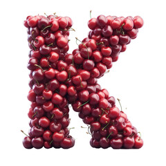 Isolated 3D Letter on a Clear PNG Canvas Generative AI