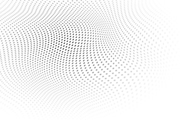 Perforation distorted dotted background. Background with transparency effect. Abstract background consisting of small dots. Abstract disappearing background.