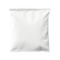 Blank fabric pouch isolated on transparent background, png