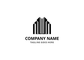 Building logo design vector template illustration