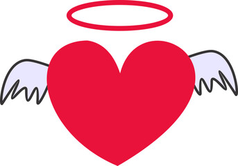 Angel Heart Illustration