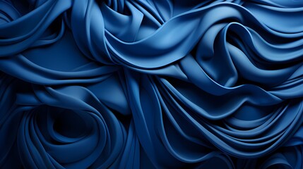A royal blue solid color background