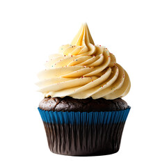 Cupcake image isolated on a transparent background PNG photo