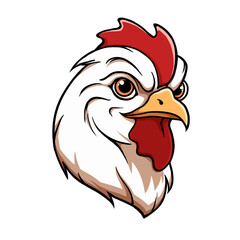 cartoon chicken vector