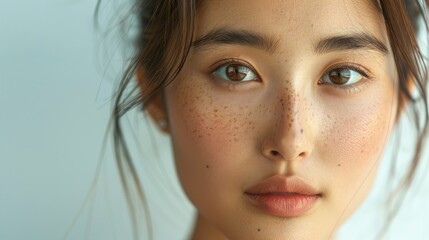 A stunning Asian woman. Generative Ai.