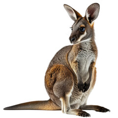 Wallaby Isolated on transparent background