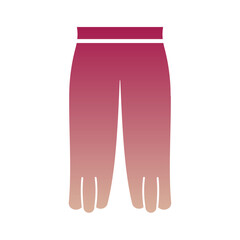 Pants Flat Gradient Style