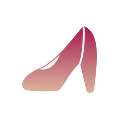 High Heels Flat Gradient Style