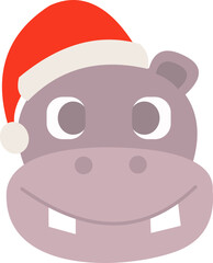 Christmas Cute Animal Head