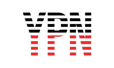 YPN three initial letter iconic line negative space minimal logo design vector template. monogram, abstract, wordmark, business, typography, minimalist, brand, company, flat, modern, unique, simple