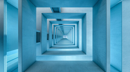 rectangle tunnel  concept  background