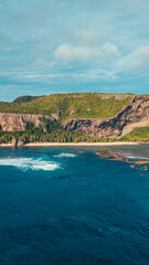Caribbean beach in the paradise