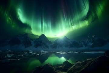Solar Symphony: An awe-inspiring image of a solar eclipse or a stunning display of the Northern Lights, showcasing the wonders of the universe.

