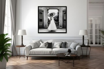 Timeless Elegance: A black and white photograph of a classic, timeless scene, evoking a sense of nostalgia and sophistication.

