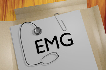 EMG - medical concept - 749735946