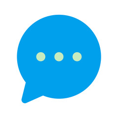 chat bubble Duo tone icon