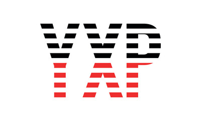 YXP three initial letter iconic line negative space minimal logo design vector template. monogram, abstract, wordmark, business, typography, minimalist, brand, company, flat, modern, unique, simple