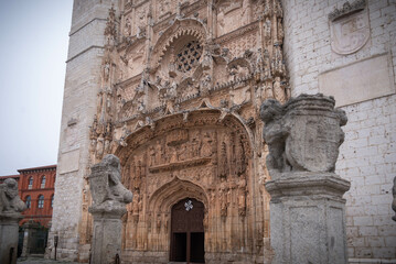 Valladolid historic and monumental city of the past with a lot of historical heritage Spain in Europe