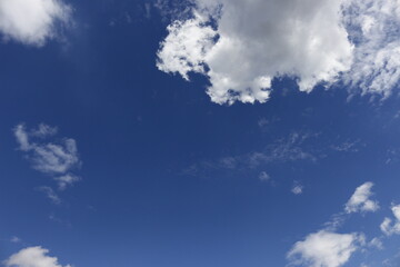 bluesky with cloud natural color