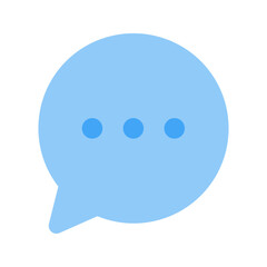 chat bubble Flat icon