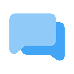 live chat Flat icon