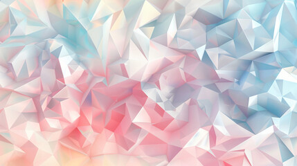 Abstract geometric background in pastel colors