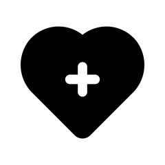 Fototapeta premium healthy glyph icon