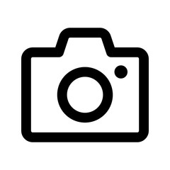 camera line icon