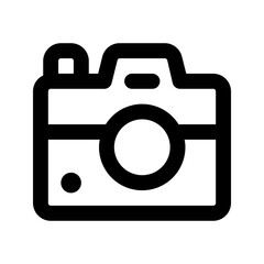 camera line icon