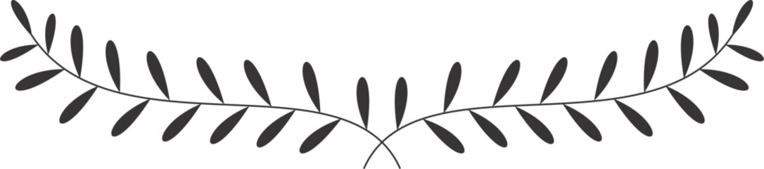 Floral Divider Border