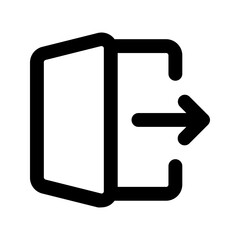 logout line icon