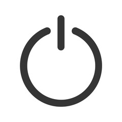 power outline color icon