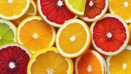 Fototapeta premium background of citrus fruits