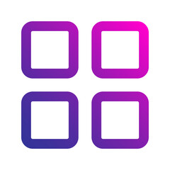 categories gradient icon