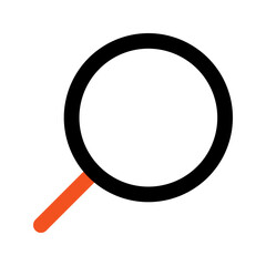 search outline color icon