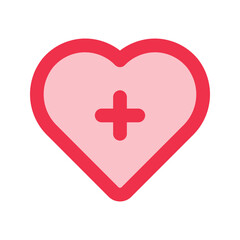 healthy outline fill icon