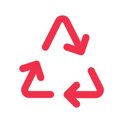 recycle outline fill icon
