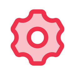 settings outline fill icon