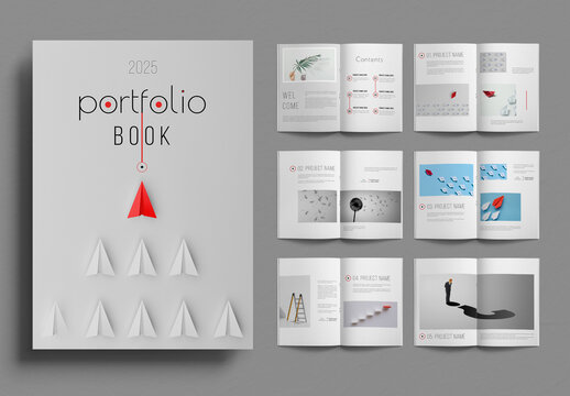 Portfolio Book Design Layout