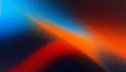 Spectacular Color Harmony: Vibrant Orange, Blue, Red, and Black Gradient Backdrop
