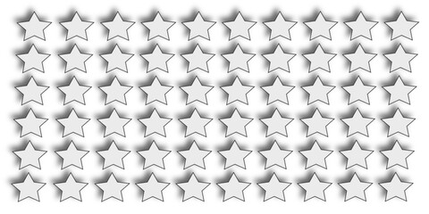 White star  Background. Abstract white background with star shapes and Surface polygonal pattern with glowing star background. Use for banaer,wallpaper,adding see more...
