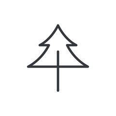 Beautiful Tree icon vector illustration