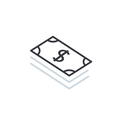 Cash Icon Dollar Sign. Currency Icon, Money Icon, Cash Icon, Dollar Icon
