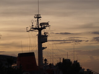 船舶のレーダー