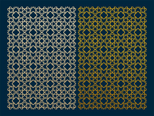 Arabic pattern background. geometric islamic ornament symbol. arabian style.