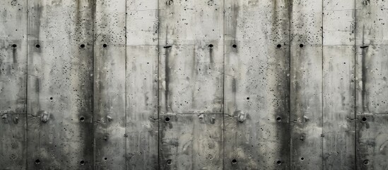 The black and white concrete wall is captured in this image. The textures and contrasts of the wall are highlighted, giving a raw and industrial aesthetic.