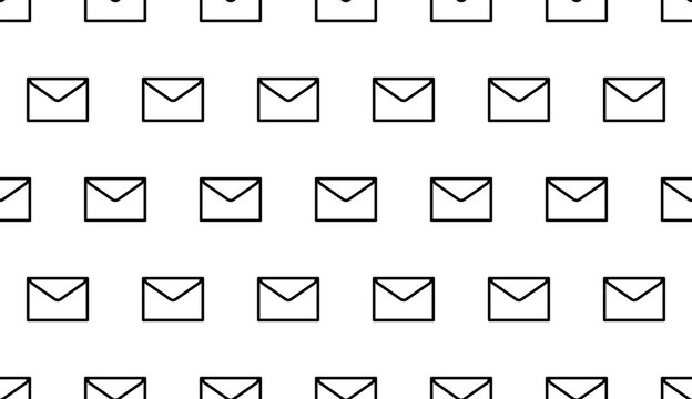 Envelope Icon Seamless Pattern M_2208001