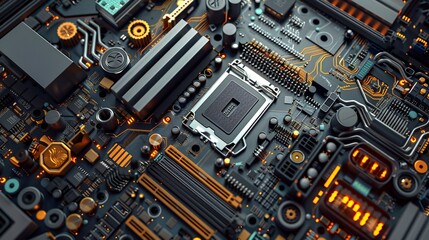 Expert technician providing services for repairing and maintaining computer hardware.